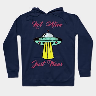 Not Alien, Just Trans Hoodie